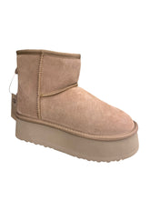 Lade das Bild in den Galerie-Viewer, OB5864 OOG Mini Lederboots mit Plateau