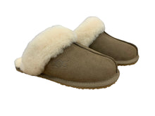 Lade das Bild in den Galerie-Viewer, OOG COZY HOME Damen Hausschuhe mit Echt-Leder (OBTC084)