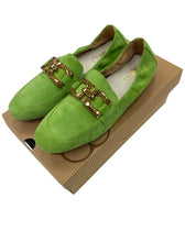 Lade das Bild in den Galerie-Viewer, AQ100 Green OOG Damen Mokassins