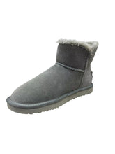Lade das Bild in den Galerie-Viewer, OB5806 Grey OOG Damen Mini Leder Boots