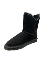 Lade das Bild in den Galerie-Viewer, OB5940 Black OOG Damen Leder Boots mit Schleife