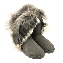 Lade das Bild in den Galerie-Viewer, OB8018 Grey/Grey OOG Damen Leder Boots