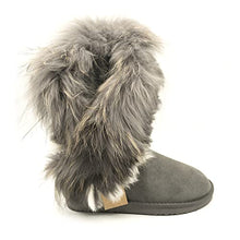 Lade das Bild in den Galerie-Viewer, OB8018 Grey/Grey OOG Damen Leder Boots