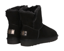 Lade das Bild in den Galerie-Viewer, OB5804 OOG Damen Leder Boots Black
