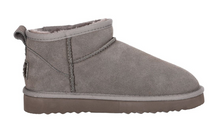 Lade das Bild in den Galerie-Viewer, OB5889 Grey OOG Ultra Mini Damen Leder Boots EU