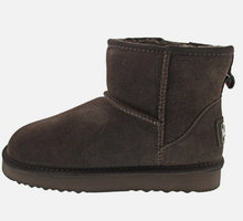 Lade das Bild in den Galerie-Viewer, OB58541 Mokka OOG Mini Damen Leder Boots EU