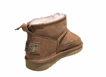 Lade das Bild in den Galerie-Viewer, OB5110 Camel OOG Damen Leder Boots mit Teddyfell EU