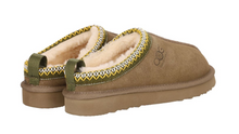 Lade das Bild in den Galerie-Viewer, OBTC16 Green OOG Cozy Hausschuhe aus Echten Leder EU