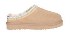 Lade das Bild in den Galerie-Viewer, OBTC16 Beige OOG Cozy Hausschuhe aus Echten Leder EU