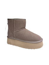 Lade das Bild in den Galerie-Viewer, OB5864 OOG Mini Lederboots mit Plateau