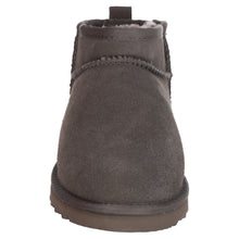 Lade das Bild in den Galerie-Viewer, OB5889 Grey OOG Ultra Mini Damen Leder Boots