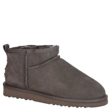 Lade das Bild in den Galerie-Viewer, OB5889 Grey OOG Ultra Mini Damen Leder Boots