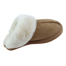 Lade das Bild in den Galerie-Viewer, OOG COZY HOME Herren Hausschuhe (OBTC22 Camel und Black), echtes Leder