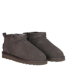 Lade das Bild in den Galerie-Viewer, OB5889 Grey OOG Ultra Mini Damen Leder Boots