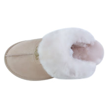 Lade das Bild in den Galerie-Viewer, OOG COZY HOME Damen Hausschuhe mit Echt-Leder (OBTC 06 BEIGE)