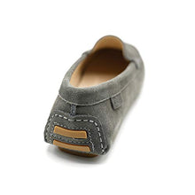 Lade das Bild in den Galerie-Viewer, OOG Damen Klassisch Wildleder Krawatte Penny Loafers Gemütlich Handgefertigt Damen Mokassins Slippers