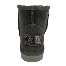 Lade das Bild in den Galerie-Viewer, OB58541 Grey OOG Mini Damen Leder Boots
