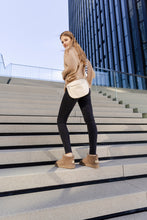 Lade das Bild in den Galerie-Viewer, OB5889 Khaki OOG Ultra Mini Damen Leder Boots