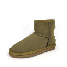 Lade das Bild in den Galerie-Viewer, OB58541 Khaki OOG Mini Damen Leder Boots