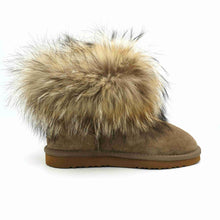 Lade das Bild in den Galerie-Viewer, OB0541 - Khaki / 36 - Lederboots