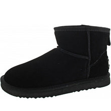 Lade das Bild in den Galerie-Viewer, OB58541 Black OOG Mini Damen Leder Boots