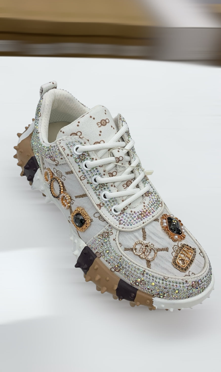 AQ720 White OOG Damen Sneaker (EU)