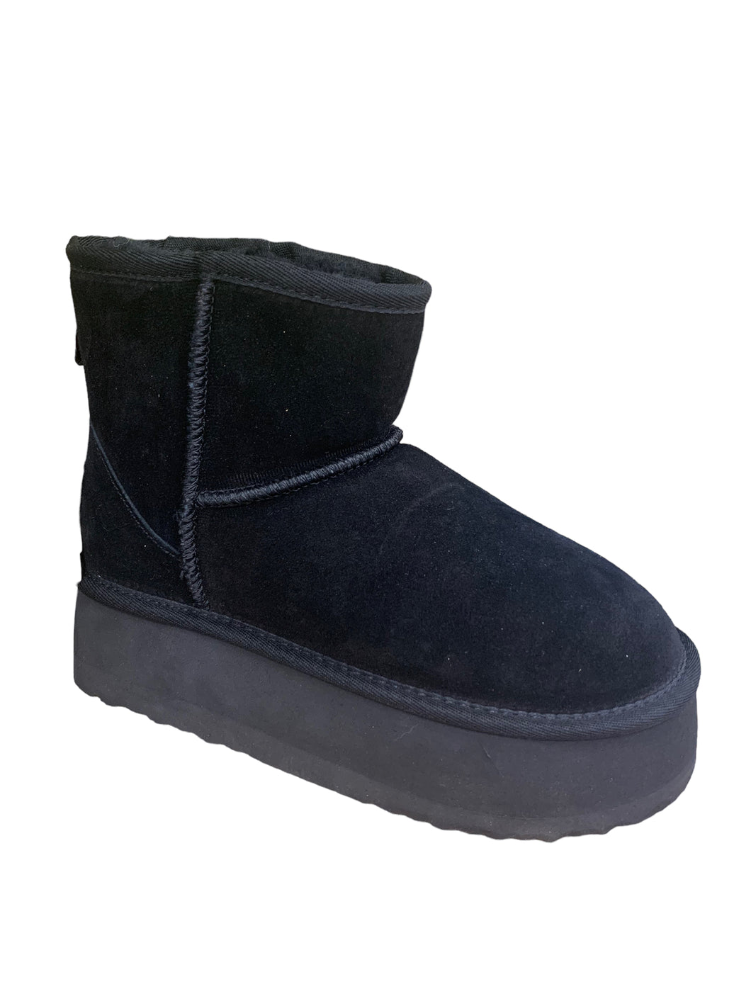 OB5864 OOG Mini Lederboots mit Plateau