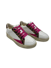 Lade das Bild in den Galerie-Viewer, AQ016 Leo Pink OOG Damen Sneaker
