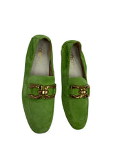 Lade das Bild in den Galerie-Viewer, AQ100 Green OOG Damen Mokassins

