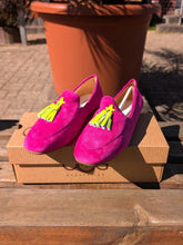 Lade das Bild in den Galerie-Viewer, AQ180 Pink OOG Damen Mokassins
