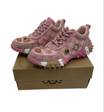 Lade das Bild in den Galerie-Viewer, AQ720 Rosa OOG Damen Sneaker (EU)
