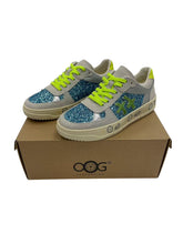 Lade das Bild in den Galerie-Viewer, AQ722 Grey Blue OOG Damen Sneaker
