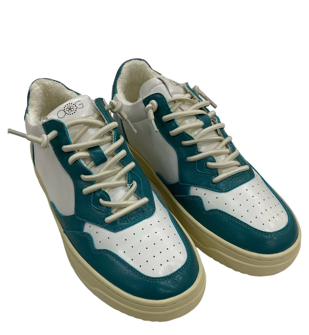 OS1811 Aqua OOG Leder Sneaker