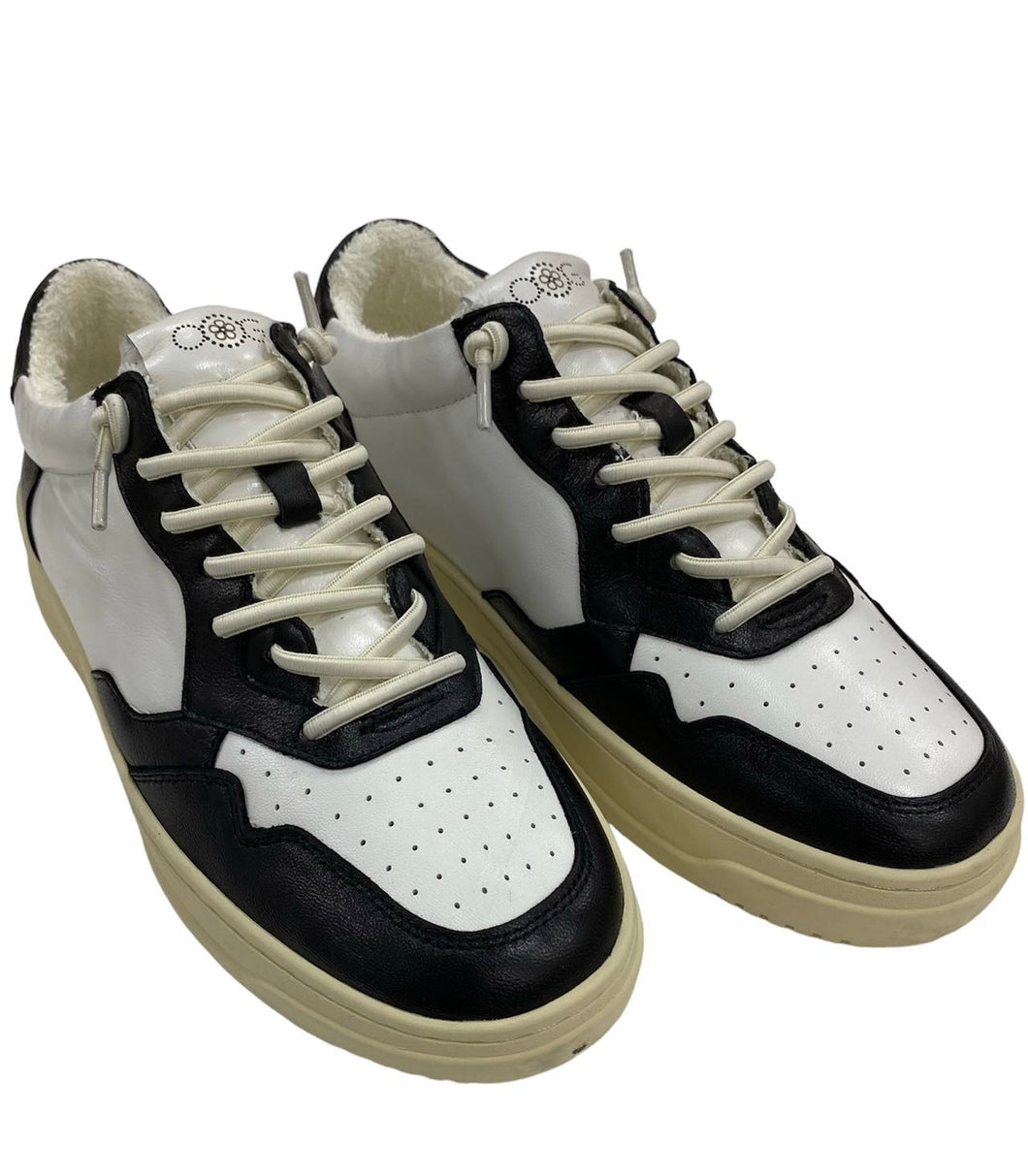 OS1811 Black OOG Leder Sneaker