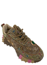 Lade das Bild in den Galerie-Viewer, AQ720 Brown OOG Damen Sneaker (EU)
