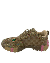 Lade das Bild in den Galerie-Viewer, AQ720 Brown OOG Damen Sneaker (EU)
