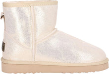 Lade das Bild in den Galerie-Viewer, OB58541 Smoke Beige OOG Mini Damen Leder Boots
