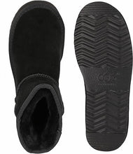 Lade das Bild in den Galerie-Viewer, OB5864 Black OOG Mini Leder Boots mit Plateau
