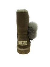 Lade das Bild in den Galerie-Viewer, OB5907 Green OOG Damen Leder Boots
