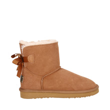 Lade das Bild in den Galerie-Viewer, OB6166 Camel OOG Damen Leder Boots mit Schleife
