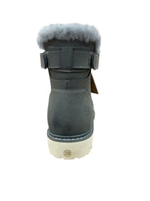 Lade das Bild in den Galerie-Viewer, OB7287 Grey OOG Damen Leder Schnürboots
