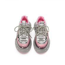 Lade das Bild in den Galerie-Viewer, OB777 Silver OOG Damen Sneaker
