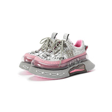 Lade das Bild in den Galerie-Viewer, OB777 Silver OOG Damen Sneaker
