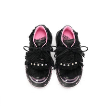 Lade das Bild in den Galerie-Viewer, OB778 Black OOG Damen Sneaker
