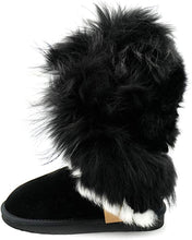 Lade das Bild in den Galerie-Viewer, OB8018 Black/Black OOG Damen Leder Boots
