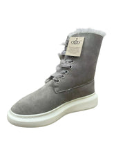 Lade das Bild in den Galerie-Viewer, OB9902 Smoke Grey OOG Damen Leder Boots
