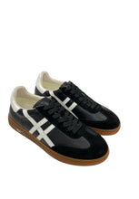 Lade das Bild in den Galerie-Viewer, OS1809 Black OOG Leder Sneakers
