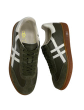 Lade das Bild in den Galerie-Viewer, OS1809 Olive OOG Leder Sneakers
