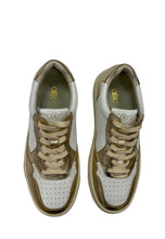 Lade das Bild in den Galerie-Viewer, OS1811 Gold OOG Leder Sneaker
