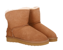 Lade das Bild in den Galerie-Viewer, OB5804 OOG Damen Leder Boots Camel EU
